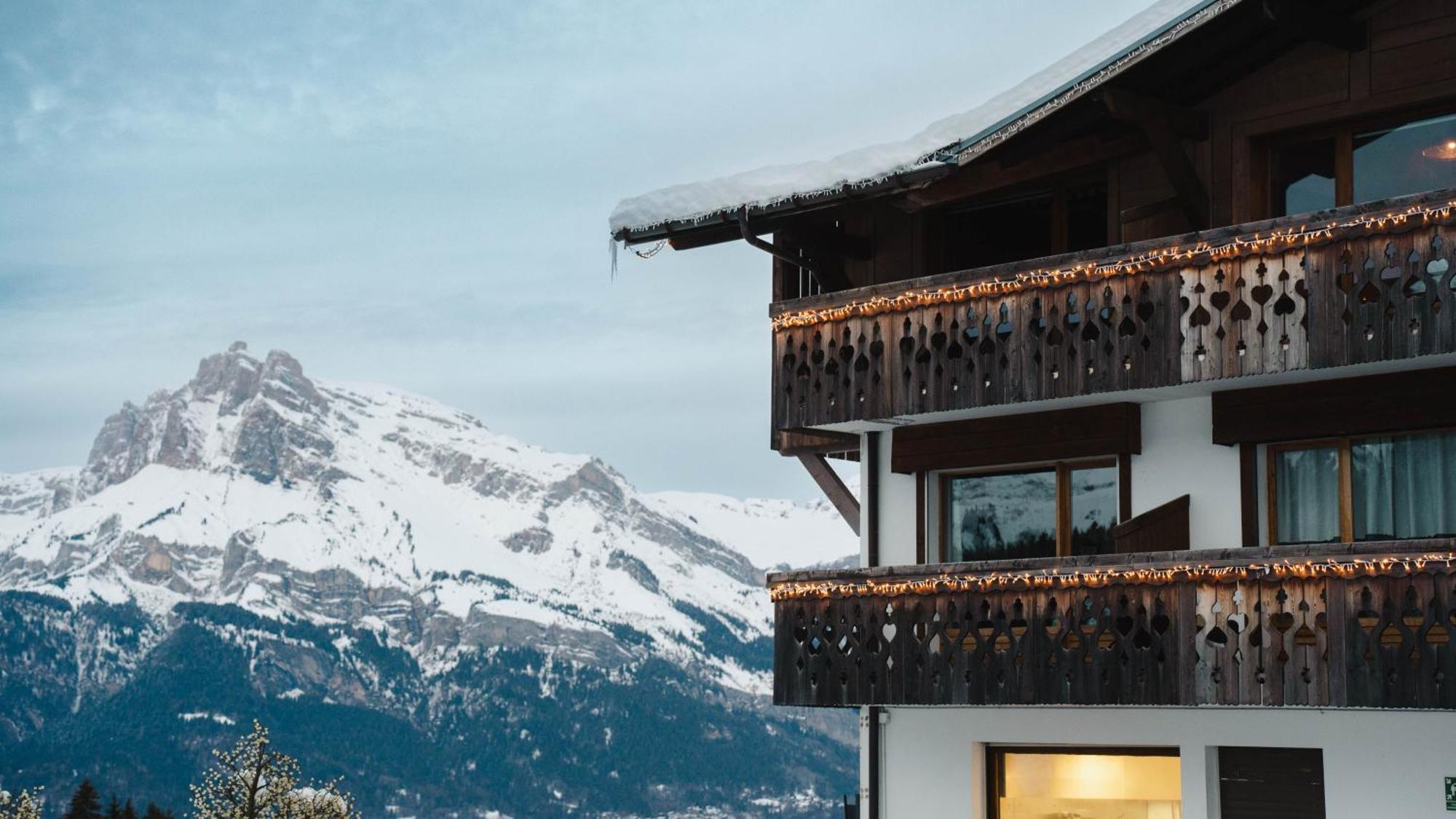Chalet Alpen Valley, Mont-Blanc Combloux Kültér fotó
